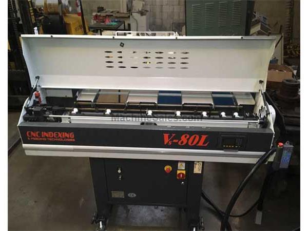 CNC INDEXING & FEEDING TECHNOLOGIES SERVO BAR FEEDER,Model Vs-80L, New CNC INDEXING & FEEDING TECHNOLOGIES SERVO BAR FEEDER,Model Vs-80L, New