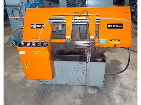 10" x 16" Cosen 1016JAM Mitering Manual Horizontal Band Saw 10" x 16" Cosen 1016JAM Mitering Manual Horizontal Band Saw