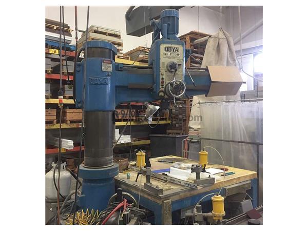 4' x 12 5/8" OOYA RADIAL ARM DRILLING MACHINE MODEL" RE-1225H 4' x 12 5/8" OOYA RADIAL ARM DRILLING MACHINE MODEL" RE-1225H