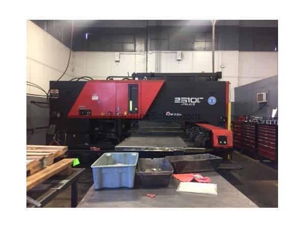 22 TON,AMADA,APELIO III 2510VL,FANUC 160 IL,2KW LASER NEW:2003 22 TON,AMADA,APELIO III 2510VL,FANUC 160 IL,2KW LASER NEW:2003