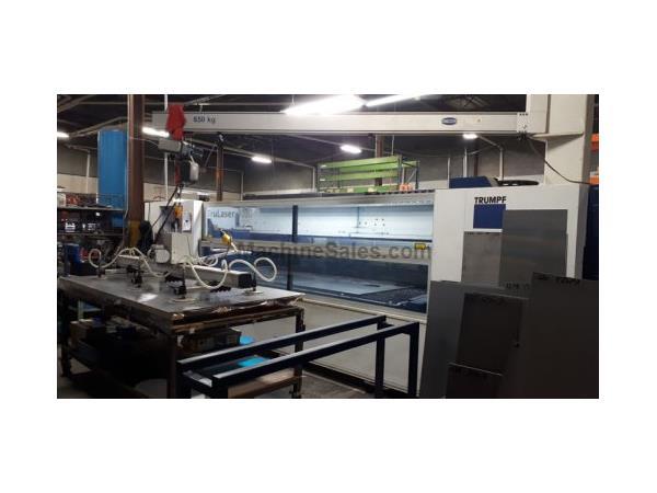 TRUMPF TRULASER 1030, 2500 WATT, 5' X 10', MFG:2011 TRUMPF TRULASER 1030, 2500 WATT, 5' X 10', MFG:2011