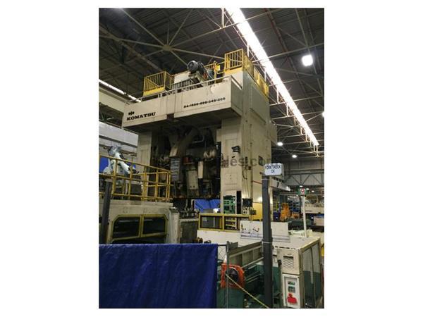 1600 Ton Komatsu D4-1000-600-340-200 Double Acting Stamping Press 1600 Ton Komatsu D4-1000-600-340-200 Double Acting Stamping Press