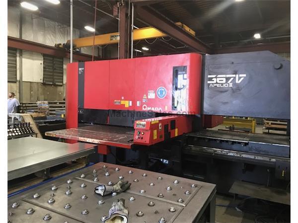 33 Ton Amada Apelio 367III CNC Punch/Laser Combination