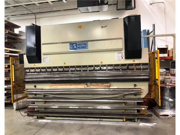 200 TON x 12' US INDUSTRIAL MODEL USHB200-12 CNC HYDRAULIC PRESS BRAKE 200 TON x 12' US INDUSTRIAL MODEL USHB200-12 CNC HYDRAULIC PRESS BRAKE