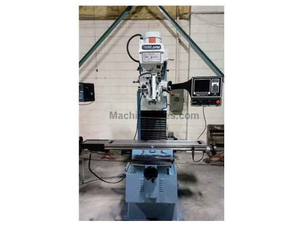 Southwestern Industries Trak DPM 3-Axis Bed Mill (1999), Table 50"x10& Southwestern Industries Trak DPM 3-Axis Bed Mill (1999), Table 50"x10&