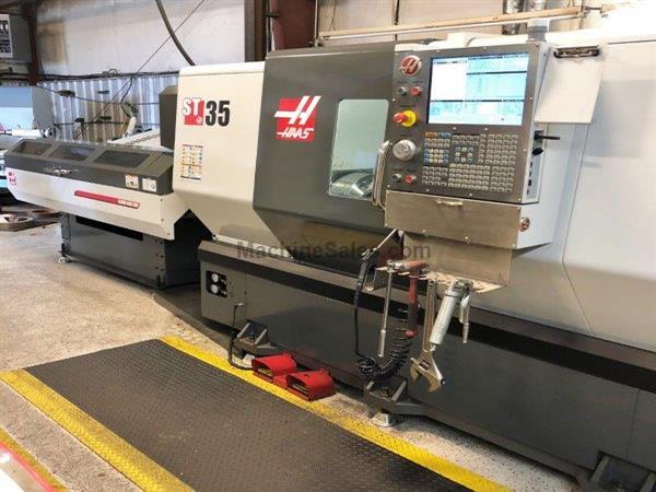 HAAS ST-35, 12"Chk, 4" BAR CAP, 2014, SERVO BAR 300, GEARBOX, 500 HAAS ST-35, 12"Chk, 4" BAR CAP, 2014, SERVO BAR 300, GEARBOX, 500