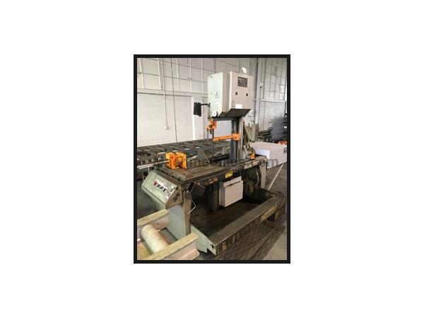 HEM VERTICAL BANDSAW, Model V100LM-2, 18” x 20”, manual head tilt, 45 degre HEM VERTICAL BANDSAW, Model V100LM-2, 18” x 20”, manual head tilt, 45 degre