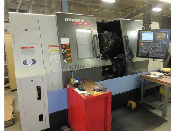 DOOSAN PUMA 400B,15"CHK,30"SWING,41"CC,2,000-RPM,50-HP,12-ST DOOSAN PUMA 400B,15"CHK,30"SWING,41"CC,2,000-RPM,50-HP,12-ST