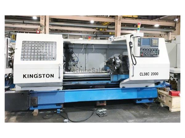 KINGSTON CL38C 2000, 2006, (2) 20" CHUCKS, OD & ID TURRETS, 7" KINGSTON CL38C 2000, 2006, (2) 20" CHUCKS, OD & ID TURRETS, 7"