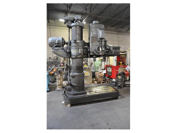 4' X 15" CINCINNATI BICKFORD RADIAL DRILL 4' X 15" CINCINNATI BICKFORD RADIAL DRILL