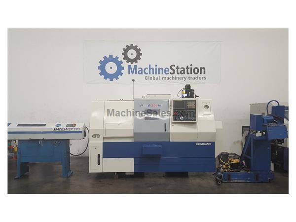 DAEWOO PUMA 230MS CNC SUB SPINDLE LIVE TOOL TURNING CENTER DAEWOO PUMA 230MS CNC SUB SPINDLE LIVE TOOL TURNING CENTER