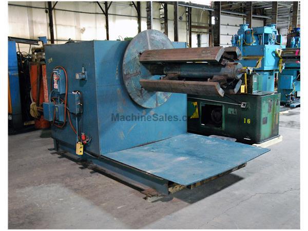 10,000 Lb. Single End Motorized Uncoiler 10,000 Lb. Single End Motorized Uncoiler