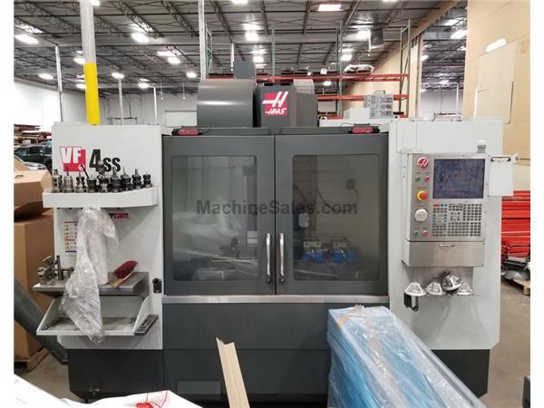 HAAS, VF-4SS, 50" X, 20" Y, 25" Z, NEW: 2015 HAAS, VF-4SS, 50" X, 20" Y, 25" Z, NEW: 2015