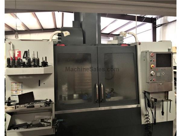 HAAS, VF-4, 50" X, 20" Y, 25" Z, NEW: 2014 HAAS, VF-4, 50" X, 20" Y, 25" Z, NEW: 2014