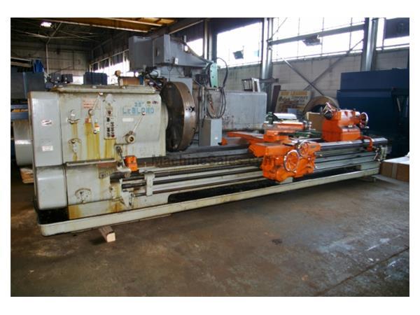 38" X 144" LEBLOND MODEL 32" HEAVY DUTY ENGINE LATHE 38" X 144" LEBLOND MODEL 32" HEAVY DUTY ENGINE LATHE