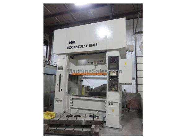 220 TON KOMATSU STRAIGHT SIDE DOUBLE CRANK PRESS 15.75″ STROKE 220 TON KOMATSU STRAIGHT SIDE DOUBLE CRANK PRESS 15.75″ STROKE