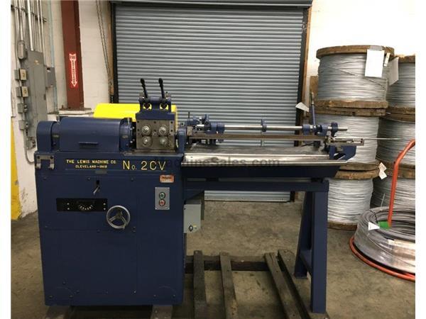 5/16" LEWIS 2CV5 STRAIGHT AND CUT MACHINE .062" - .312" 5/16" LEWIS 2CV5 STRAIGHT AND CUT MACHINE .062" - .312"