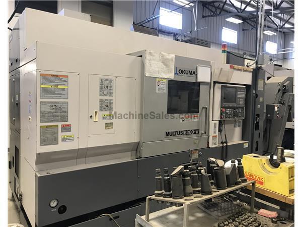 OKUMA MULTUS B300-W CNC LATHE