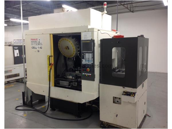 2007 FANUC ROBODRILL QT-21iEL CNC DRILL & TAP CENTER, 27.5" X 15.7 2007 FANUC ROBODRILL QT-21iEL CNC DRILL & TAP CENTER, 27.5" X 15.7