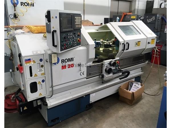 Romi M-20 CNC Lathe (2002) Fanuc 21, 20" x 40" Centers Romi M-20 CNC Lathe (2002) Fanuc 21, 20" x 40" Centers