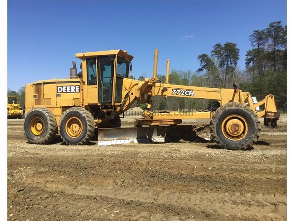 1999 JOHN DEERE 772CH MOTOR GRADER - E6731 1999 JOHN DEERE 772CH MOTOR GRADER - E6731