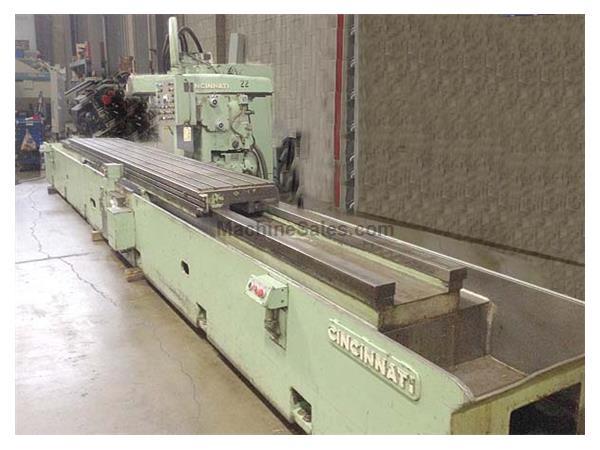 CINTI 320-2614,26”x202”Tbl,X=168”,Y=14”,Z=6”,Rise/Fall Spndl Carrier CINTI 320-2614,26”x202”Tbl,X=168”,Y=14”,Z=6”,Rise/Fall Spndl Carrier