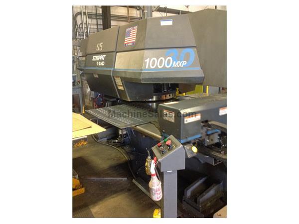 2003 Strippit 1000MXP30 CNC Thin Turret Punch, 3 Auto Index stations 2003 Strippit 1000MXP30 CNC Thin Turret Punch, 3 Auto Index stations
