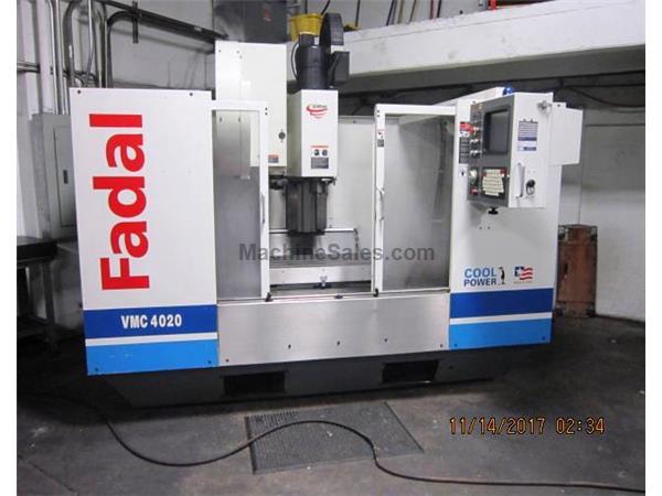 FADAL VMC 4020 CNC VERTICAL MACHINING CENTER NEW 2002 Fadal CNC88HS CNC Mu FADAL VMC 4020 CNC VERTICAL MACHINING CENTER NEW 2002 Fadal CNC88HS CNC Mu