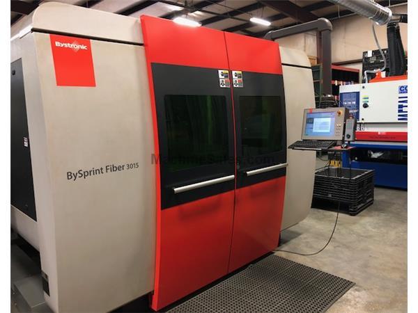 2014 Bystronic BySprint 3015 Fiber Laser, 5x10, 4000 Watts 2014 Bystronic BySprint 3015 Fiber Laser, 5x10, 4000 Watts