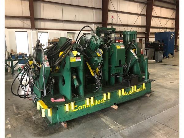2007 Controlled Automation Angle Line, 86 Ton Punch, 250 Ton Shear 2007 Controlled Automation Angle Line, 86 Ton Punch, 250 Ton Shear