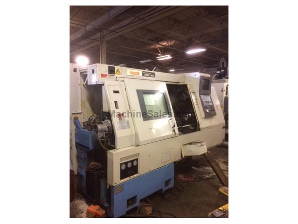 Mazak SQT-15MS II CNC Turning Center with live tooling and Sub 1995 S/N 115 Mazak SQT-15MS II CNC Turning Center with live tooling and Sub 1995 S/N 115