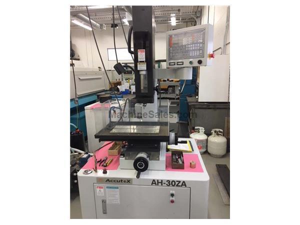 ACCUTEX PRECISION EDM HOLE DRILL, Model AH-30ZA, Accutex ZNC Control ACCUTEX PRECISION EDM HOLE DRILL, Model AH-30ZA, Accutex ZNC Control