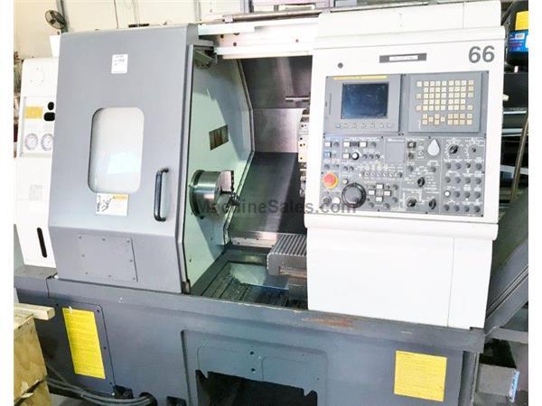 NAKAMURA-TOME SC-200, 2008, 8&quot; CHUCK, TAILSTOCK, CONVEYOR, BOX WAY