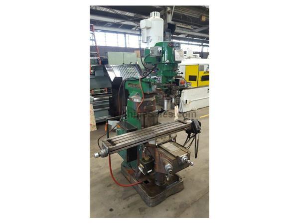 3 HP Chevalier FM-3VS Ram Type Vertical Mill 3 HP Chevalier FM-3VS Ram Type Vertical Mill