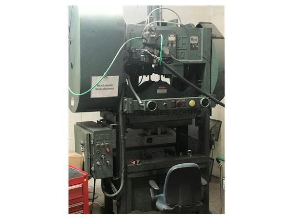80 Ton ROUSSELLE 8SS40 Straight Side Press with 2" Stroke, 1979 80 Ton ROUSSELLE 8SS40 Straight Side Press with 2" Stroke, 1979