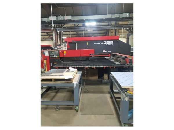 33 Ton Amada Vipros 358 King II CNC Turret Punch 33 Ton Amada Vipros 358 King II CNC Turret Punch