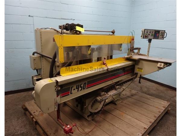 Wisconsin Automated Machinery Model C-450 Single End Tennoner Wisconsin Automated Machinery Model C-450 Single End Tennoner