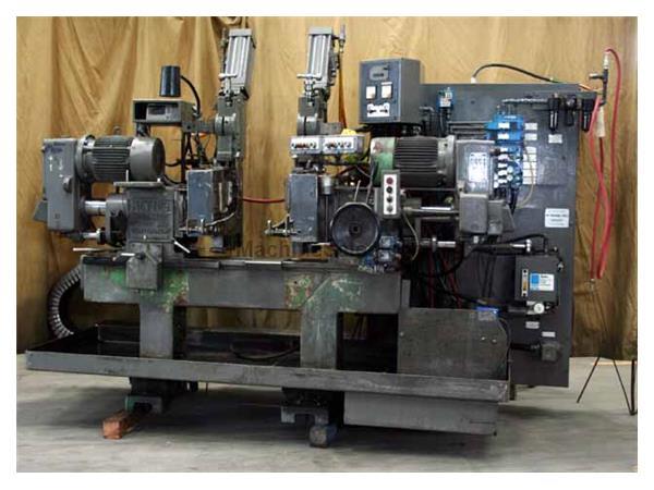 8" x 27" Hey No. 3 Double End Facing And Centering Machine 8" x 27" Hey No. 3 Double End Facing And Centering Machine