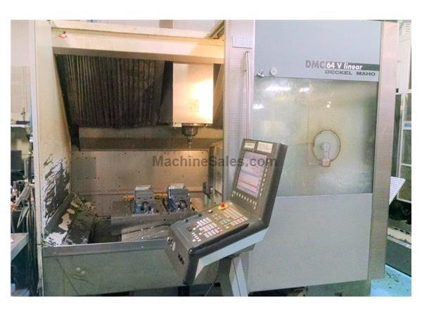 DMG DMC 64V LINEAR, 2002, 12K RPM, 30 ATC, LOW HOURS DMG DMC 64V LINEAR, 2002, 12K RPM, 30 ATC, LOW HOURS