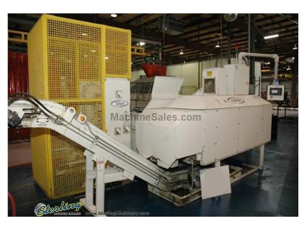 Puckmaster # 275 metal chip briquetting syste, A-B SMC-3 PLC control, Tipmasterloading system, 2006, #A1451