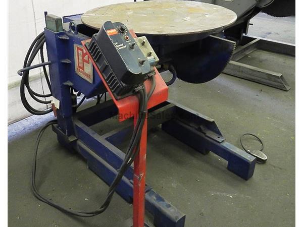 1000Lb Cap. Ransome 10-PA WELDING POSITIONER, Powered Tilt and Rotation