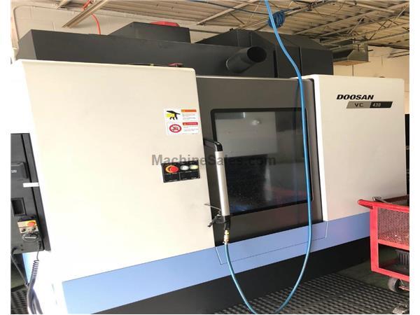 Doosan VC-430 Vertical Machining Center with Automatic Rotating Index Table