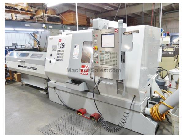 HAAS TL-15, 2006, SERVO BAR 300, FULL C-AXIS, SUB SPINDLE, LIVE TOOLING HAAS TL-15, 2006, SERVO BAR 300, FULL C-AXIS, SUB SPINDLE, LIVE TOOLING