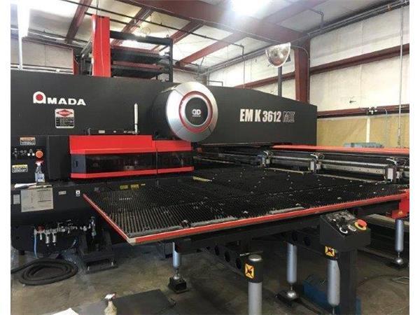 AMADA EMK3612 MII,58"STNS,60"Y,120"X,ASR-510M LOADER,AMNC, N AMADA EMK3612 MII,58"STNS,60"Y,120"X,ASR-510M LOADER,AMNC, N
