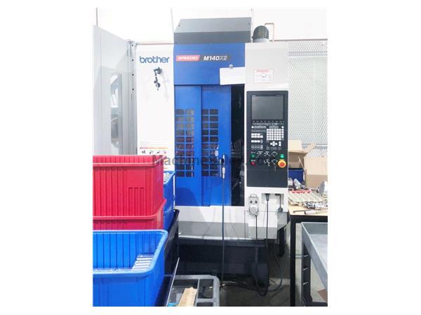 BROTHER SPEEDIO M140X2, 2016, 5-AXIS, MULTI-TASKING, TSC BROTHER SPEEDIO M140X2, 2016, 5-AXIS, MULTI-TASKING, TSC