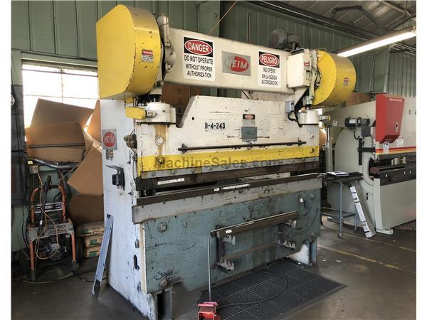 100 Ton x 8ft Heim Model 100-8 Mechanical Press Brake 100 Ton x 8ft Heim Model 100-8 Mechanical Press Brake