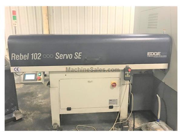 EDGE TECHNOLOGIES REBEL 102 SERVO SE, 2011, 4" BAR DIAM, 60" BAR EDGE TECHNOLOGIES REBEL 102 SERVO SE, 2011, 4" BAR DIAM, 60" BAR