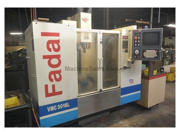 2000 Fadal VMC3016L CNC Vertical Mill W/ Extended Z" 2000 Fadal VMC3016L CNC Vertical Mill W/ Extended Z"