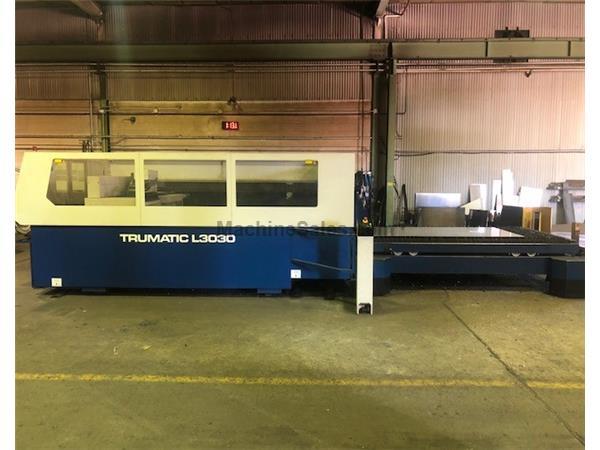 2005 Trumpf L3030, 5x10, 4000 Watt Co2 Laser 2005 Trumpf L3030, 5x10, 4000 Watt Co2 Laser