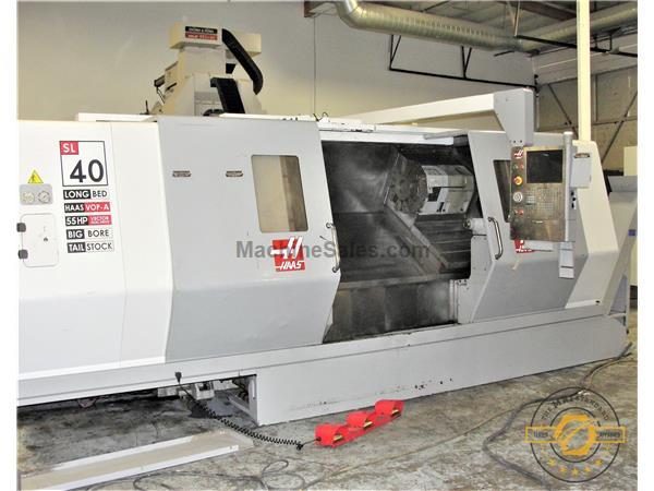 HAAS, SL-40LB, 40" SWING, CNC LATHE, NEW: 2007 HAAS, SL-40LB, 40" SWING, CNC LATHE, NEW: 2007